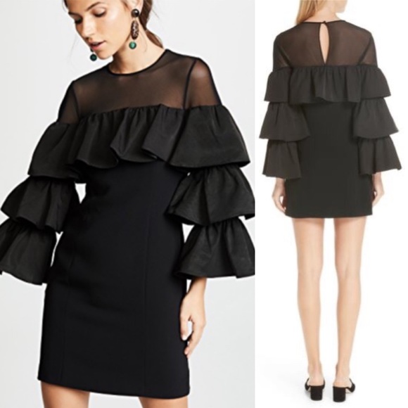 cinq a sept Dresses & Skirts - NWT Cinq a Sept Valentina Ruffle Dress